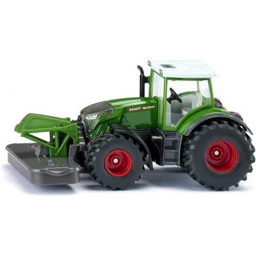 Traktorek Fendt 942 Vario z kosiarką czołową model metalowy SIKU S2000